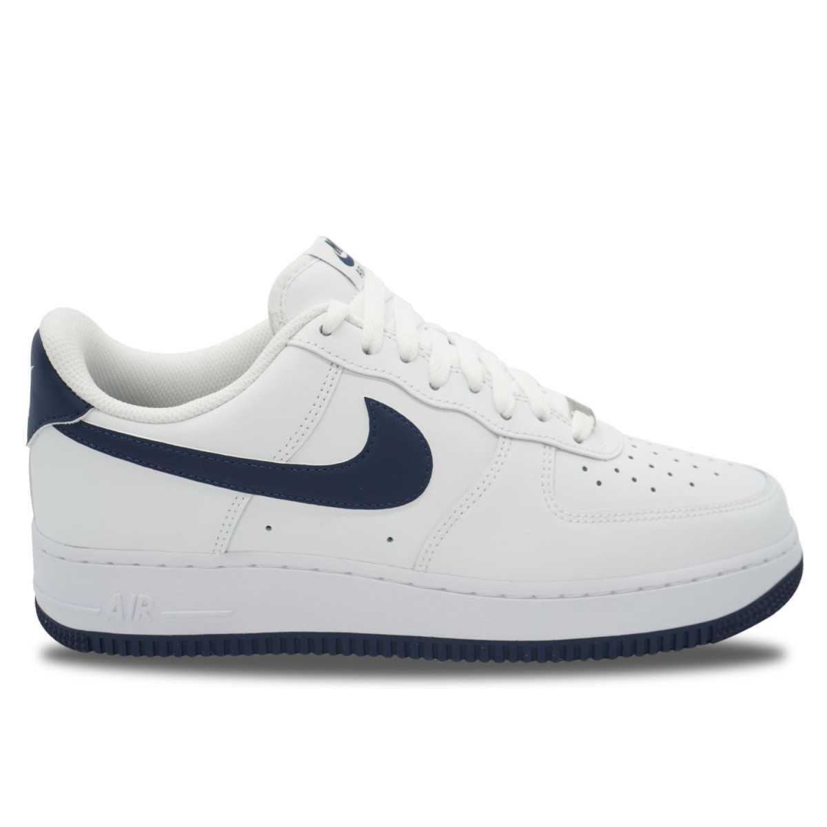 Nike Air Force 1 White Midnight Navy 1/6