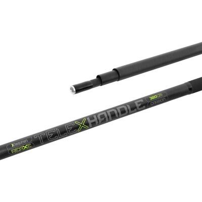 Coada/mâner minciog carbon Delphin REAXE TelexHANDLE 3.2 m, 3 tronsoane