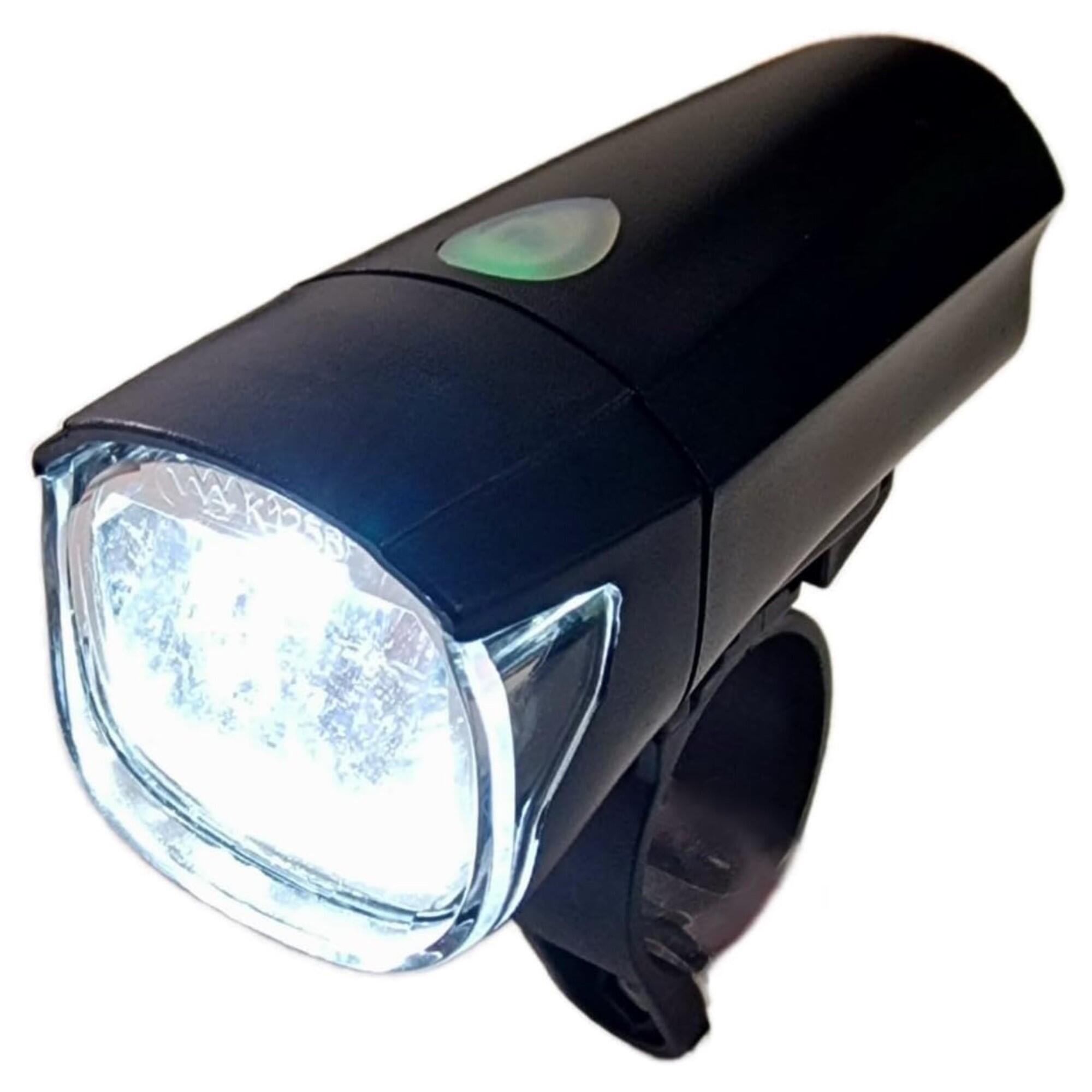 Apollon 30 Lux Opti-Tec LED 1.2 Battery Front Bike/Bicycle Light 3/6