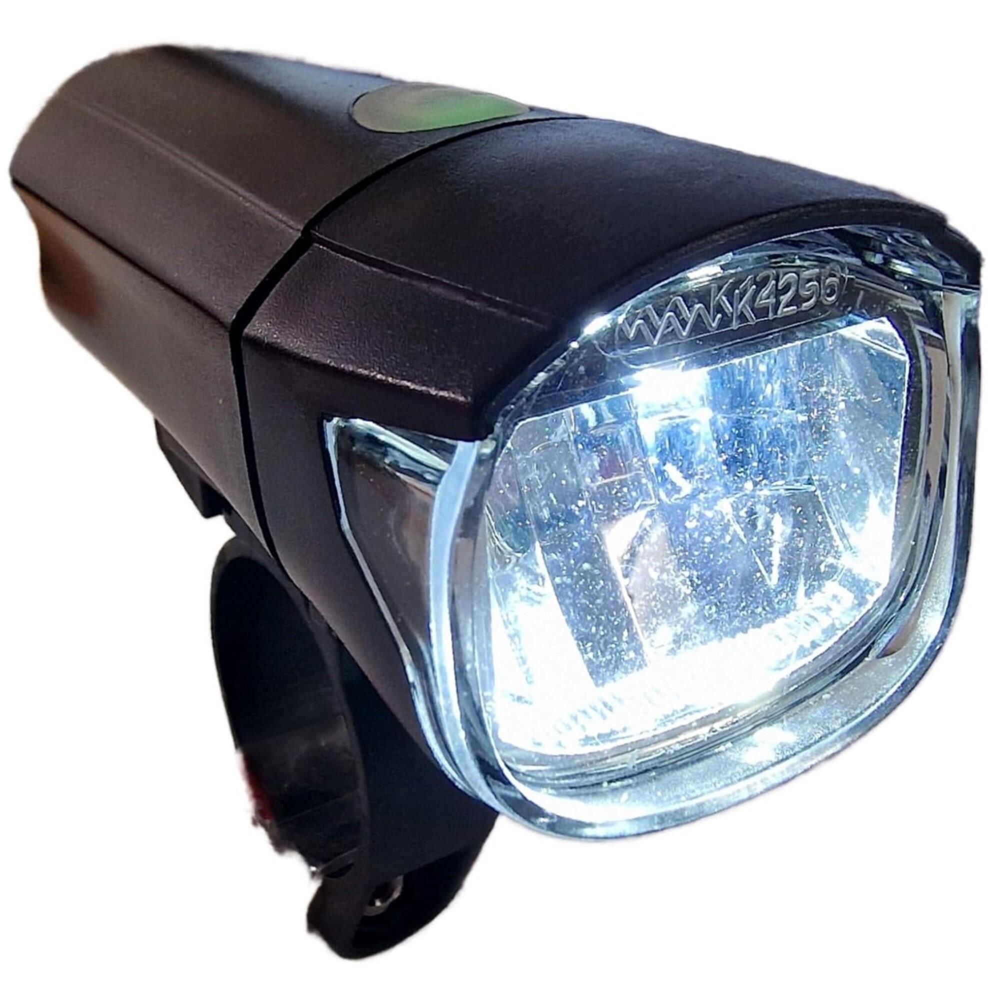 Apollon 30 Lux Opti-Tec LED 1.2 Battery Front Bike/Bicycle Light 4/6