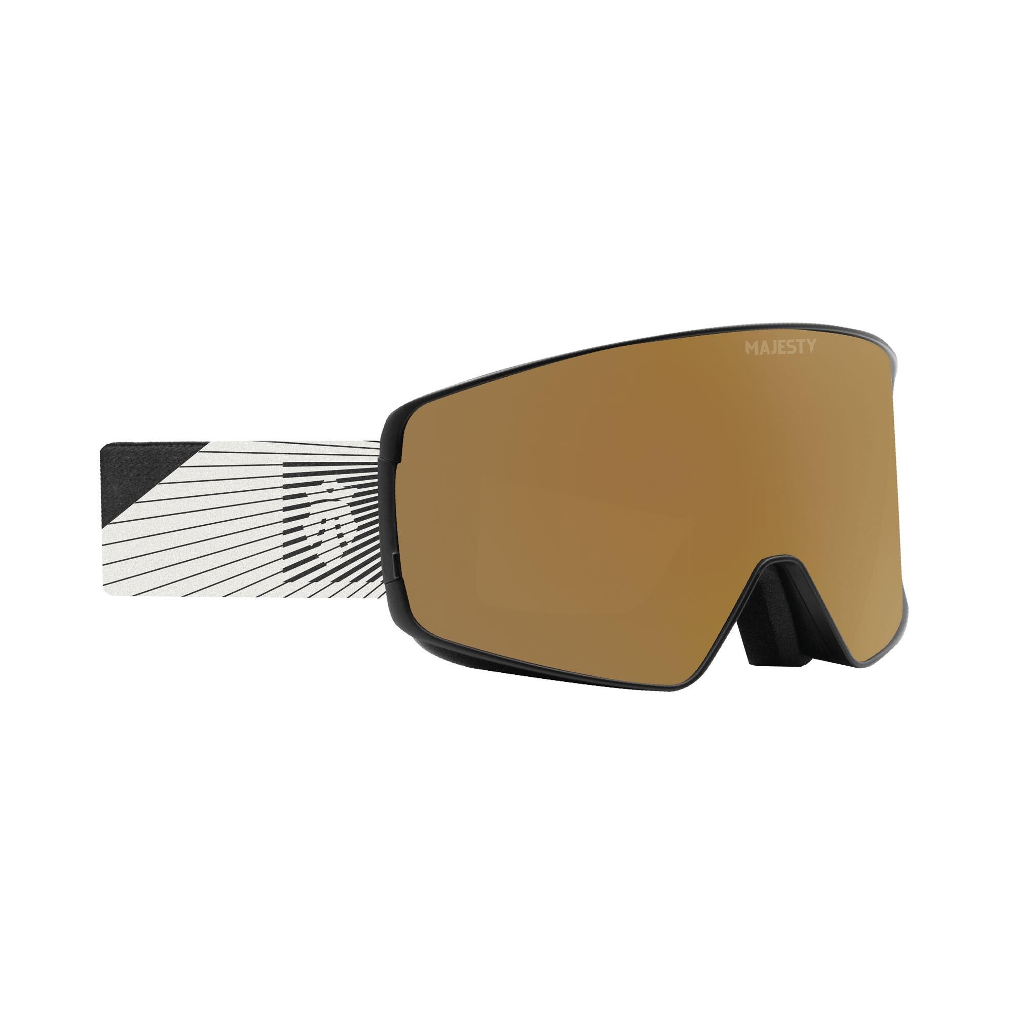 Gogle MAJESTY Transition Snow goggles black/color/Citrine + Gold lens 3/7