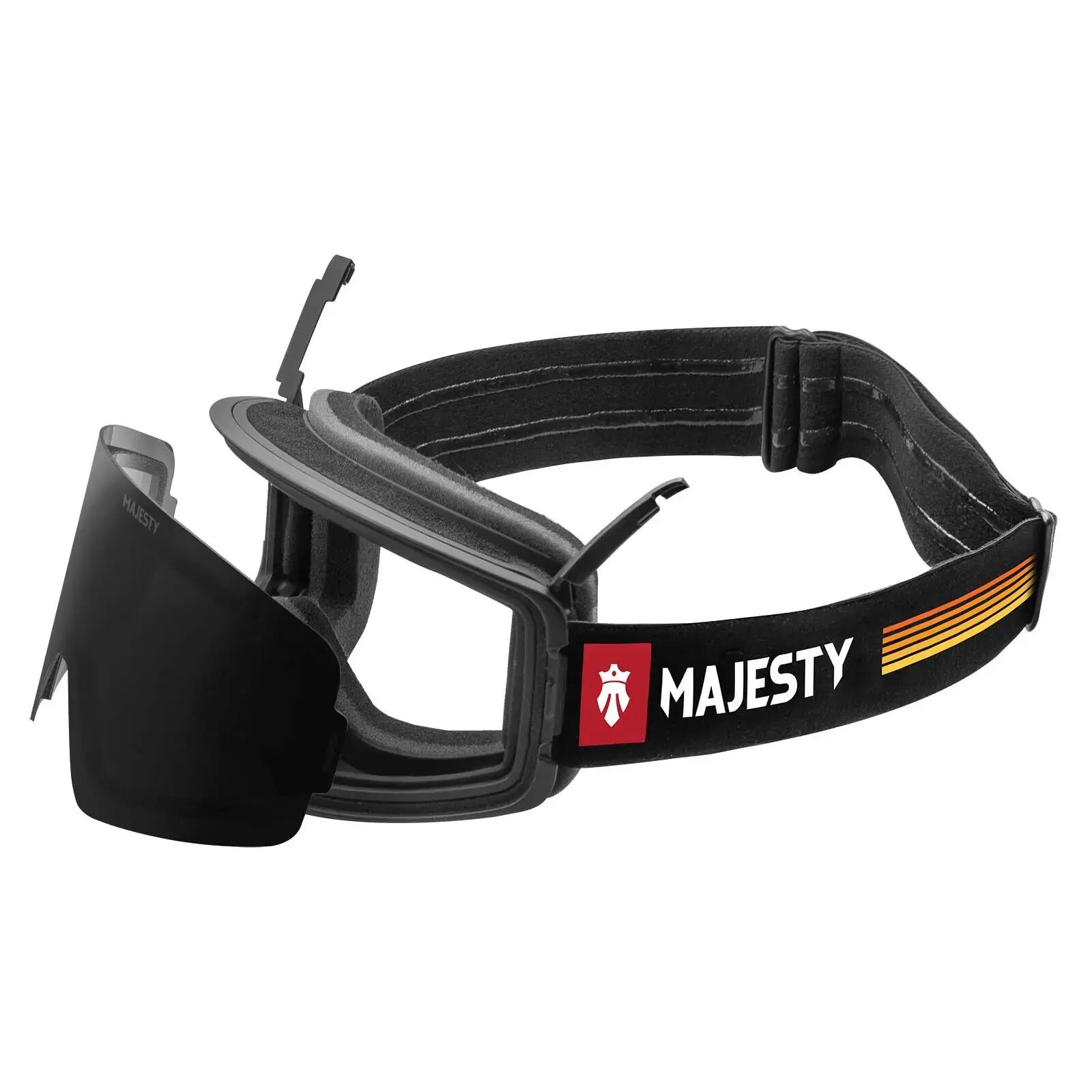 Gogle MAJESTY Transition Snow goggles black/color/Citrine + Black pearl 6/7