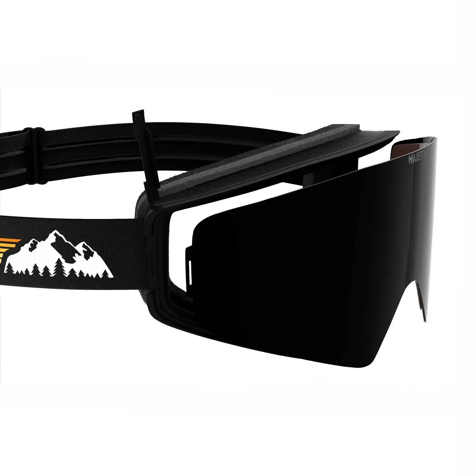 Gogle MAJESTY Transition Snow goggles black/color/Citrine + Black pearl 4/7