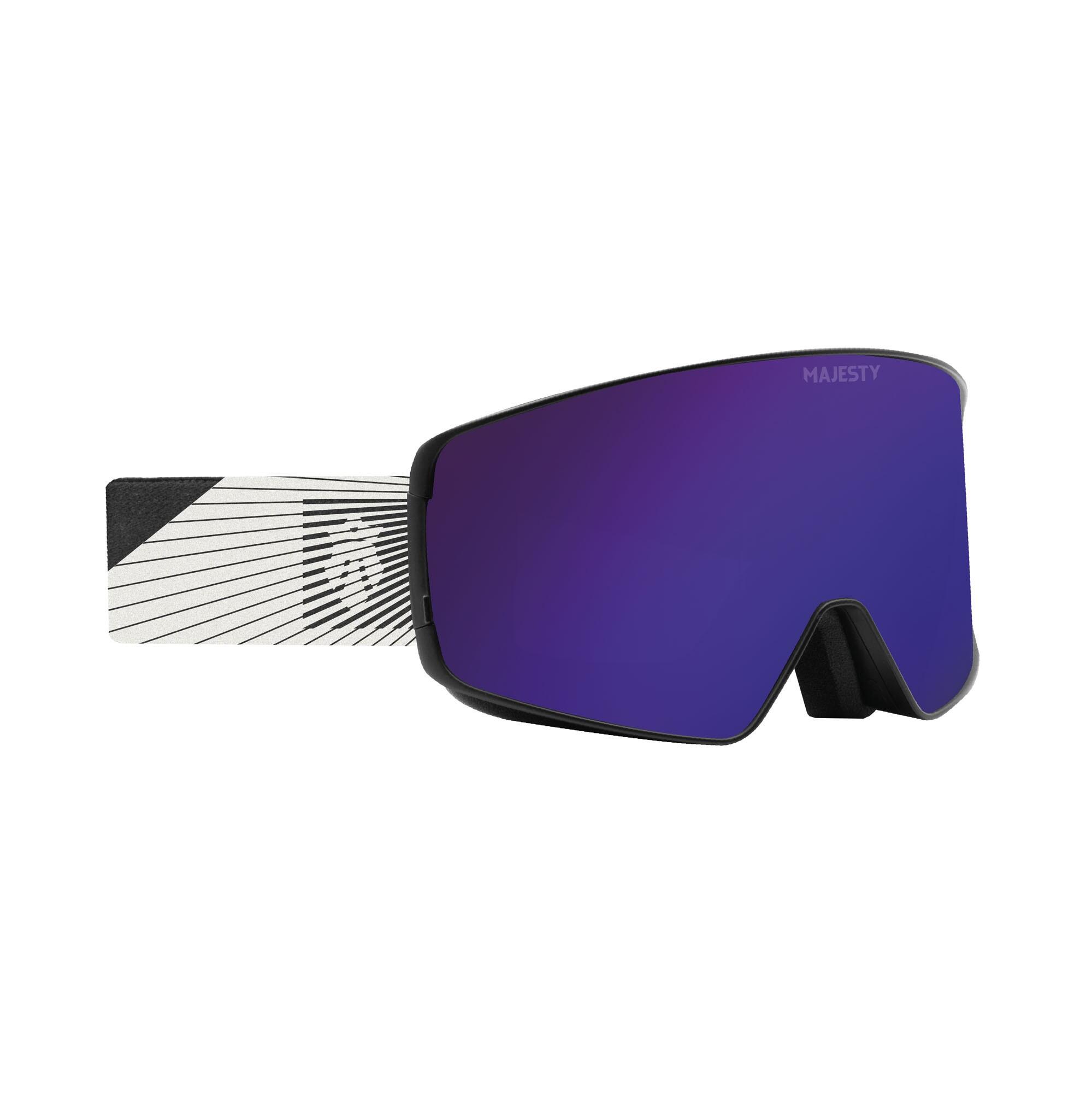 Gogle MAJESTY Transition Snow goggles black/black/Citrine + Ultraviolet lens 3/7