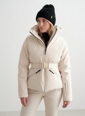Damen Ski- und Snowboardjacke Wasserdicht Verbier Schwarz