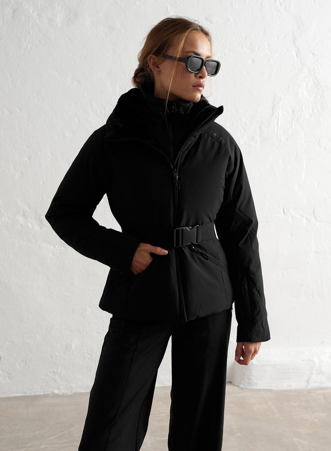 AIM'N Dames Ski- en Snowboardjas Waterdicht Verbier Zwart