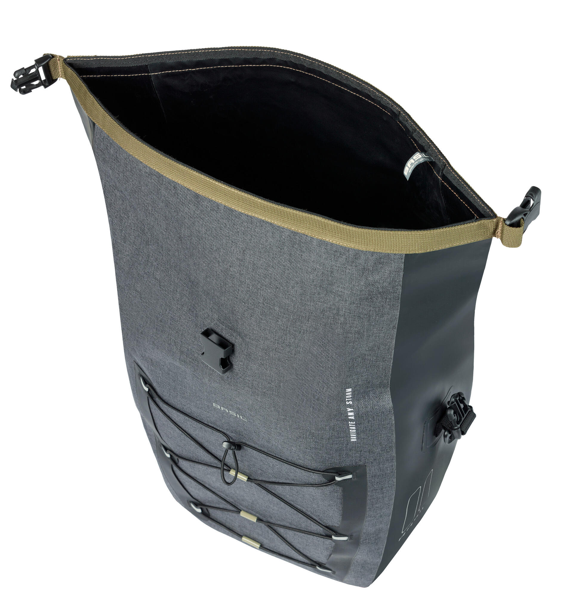 Sacoche individuelle pour vélo Navigator Storm L, grise 5/7