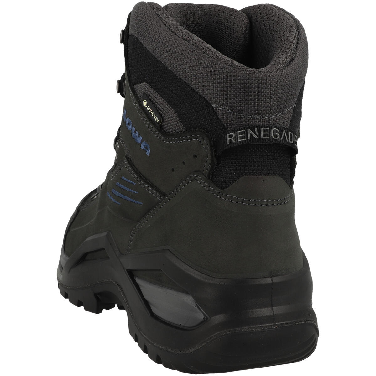 LOWA RENEGADE EVO GTX MID Herren Wanderstiefel Outdoor Goretex Anthrazit 6/7