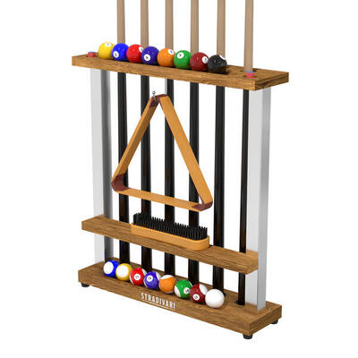 Billard-Queue Ständer Francesca Holz-Natur Billard Unisex Holz