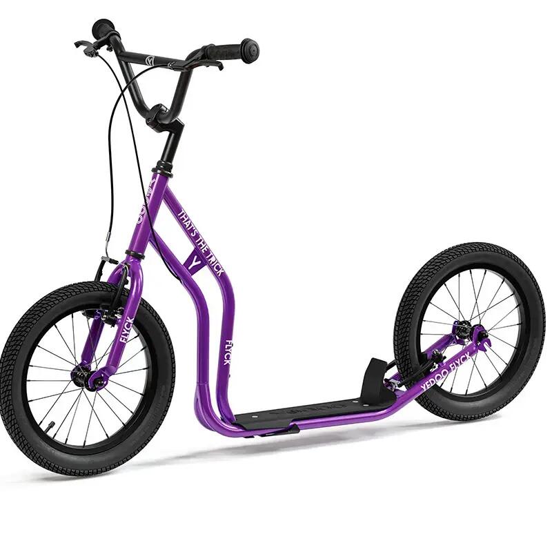Scooter mit Lufträder  Flyck RunRun  Purple