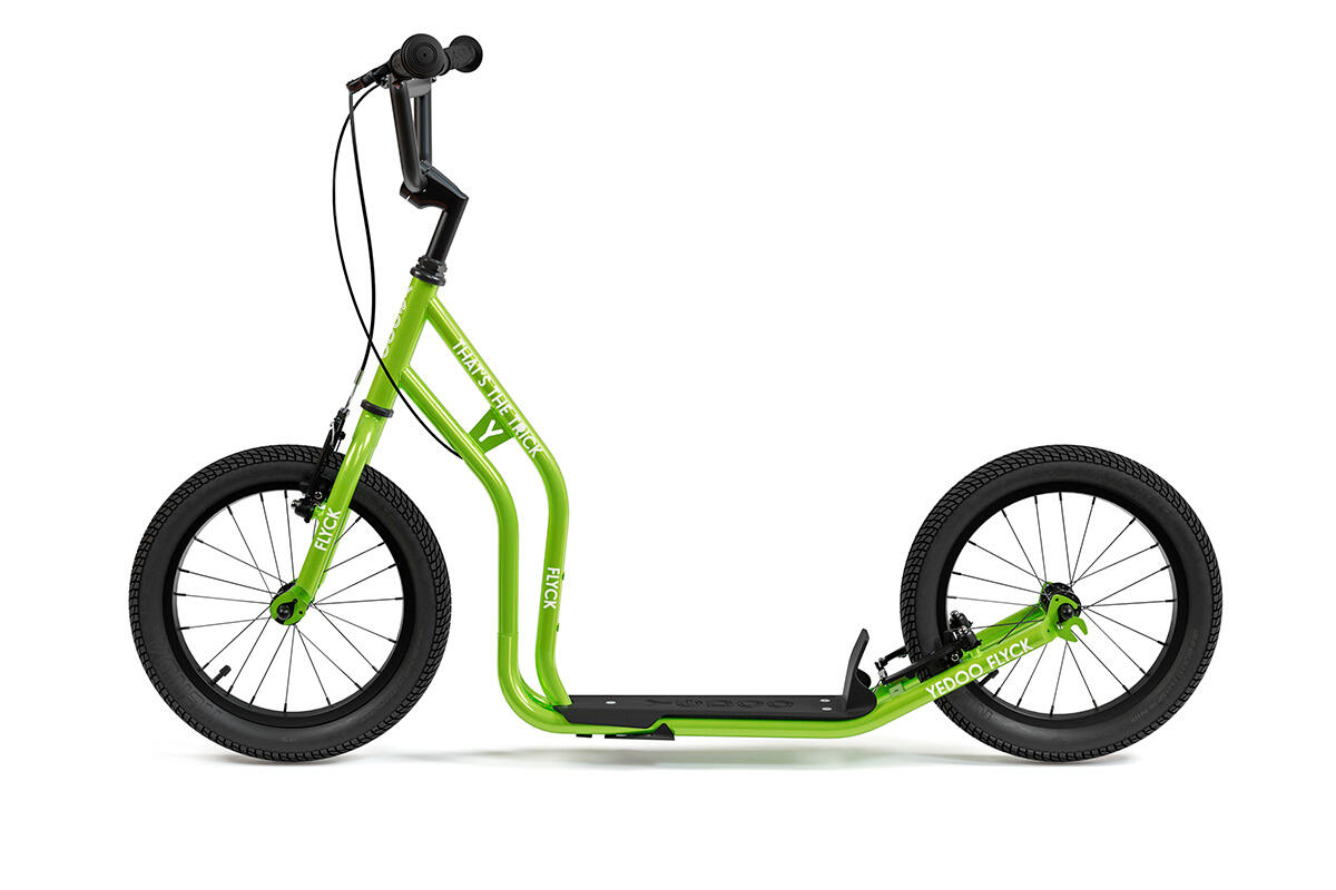 Scooter mit Lufträder  Flyck RunRun  Grün 3/3