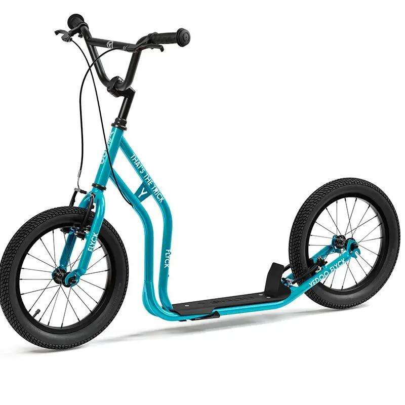 Scooter mit Lufträder  Flyck RunRun  Teal Blau