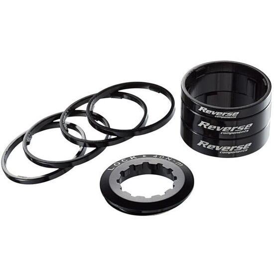 Single Speed Spacer Kit - Schwarz