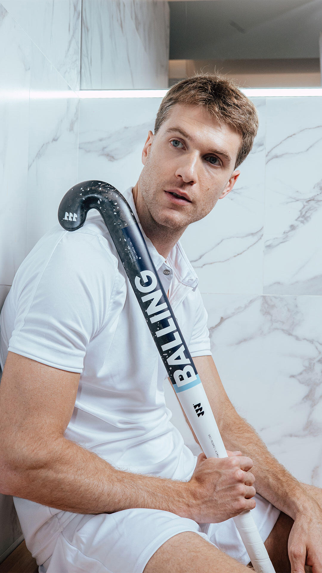 Crosse Hockey Sur Gazon Power 95 Lowbow Céleste 36.5" 6/7
