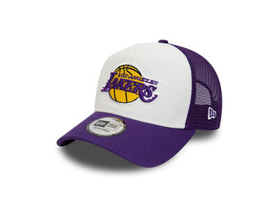 New Era Los Angeles Lakers Trucker A-Frame Team Colour Purple Cap