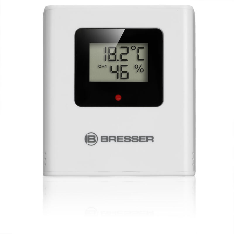 Estação meteorológica BRESSER ClimateTemp NBF com relógio DCF
