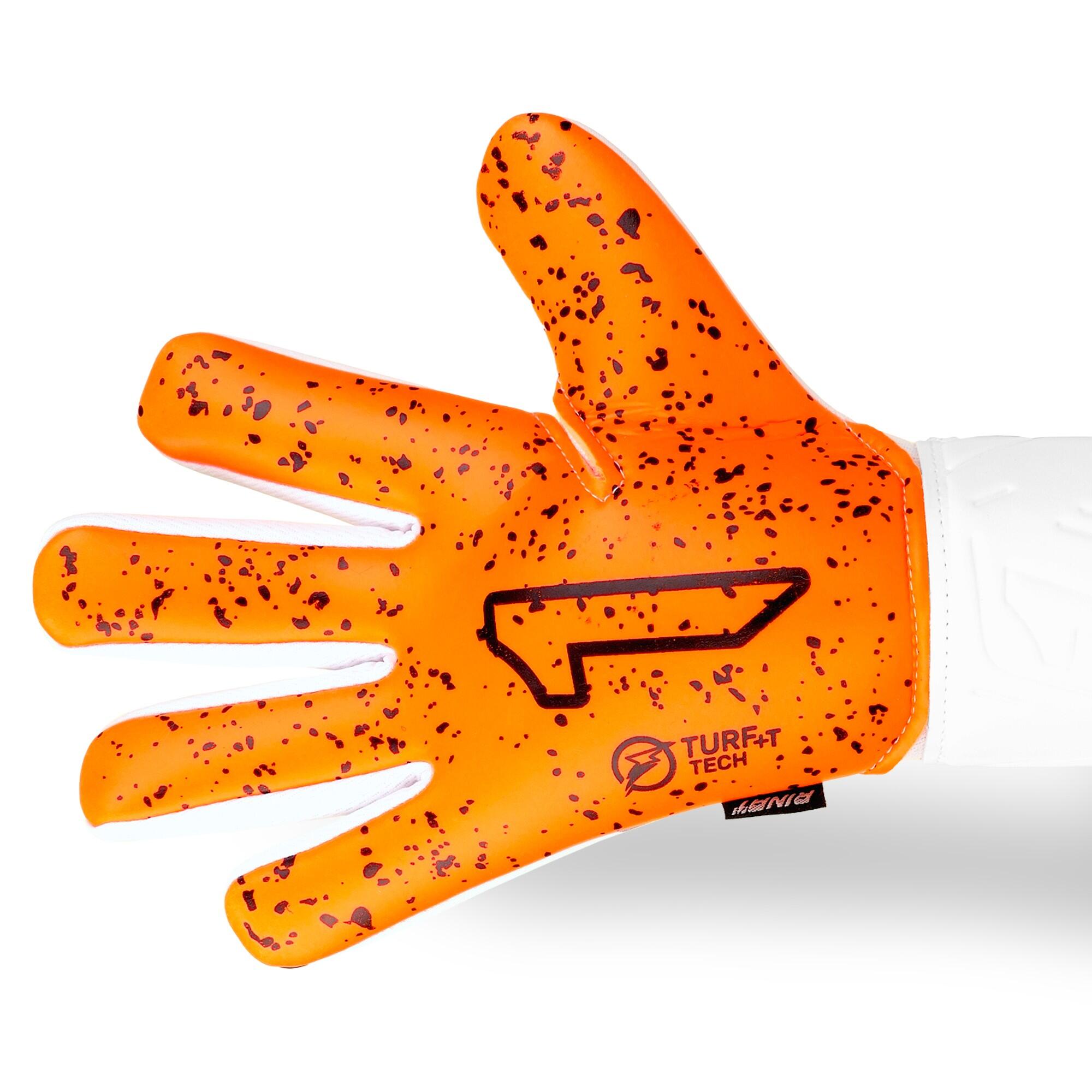 Gants de Gardien Football Rinat Adulte Nkam AS Blanc Terrain Synthétique 3/6