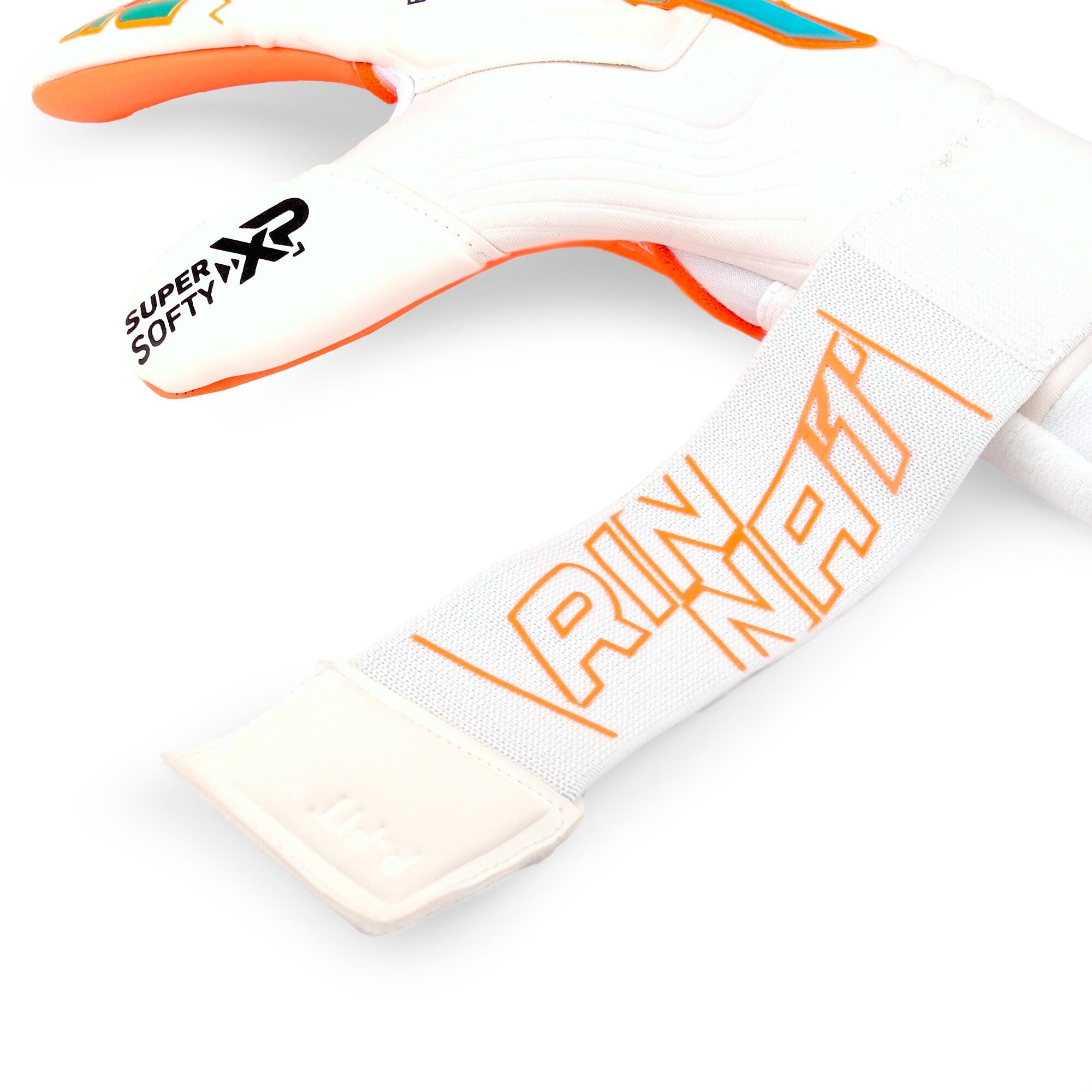 Guanto Da Portiere Bambini Rinat Nkam Prime  Bianco/green Aqua 4/6