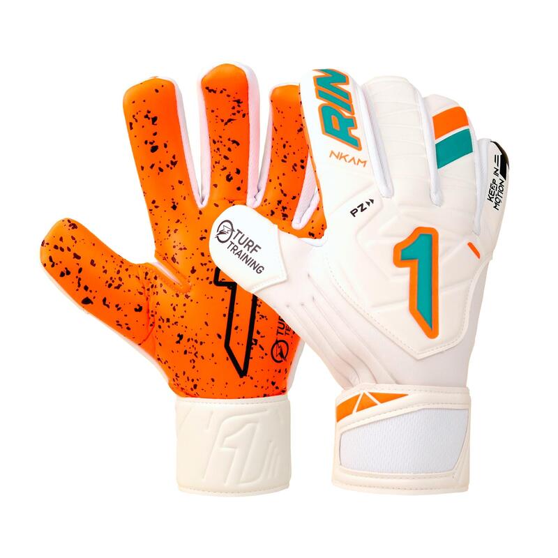 Gants De Gardien De But Enfants Rinat Nkam Training  White/green Aqua