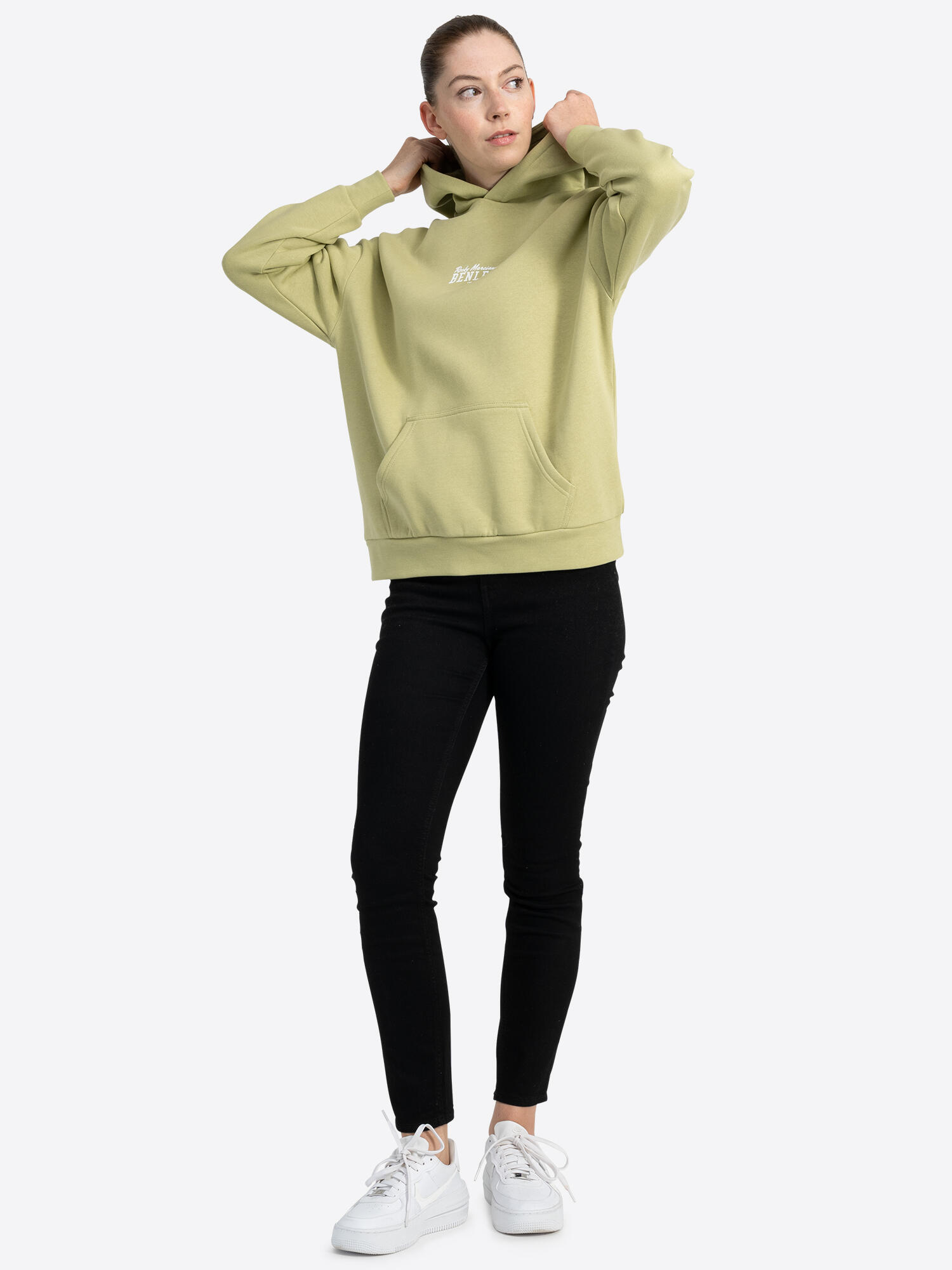 BENLEE Dames sweatshirt met capuchon oversized LORENA 3/7