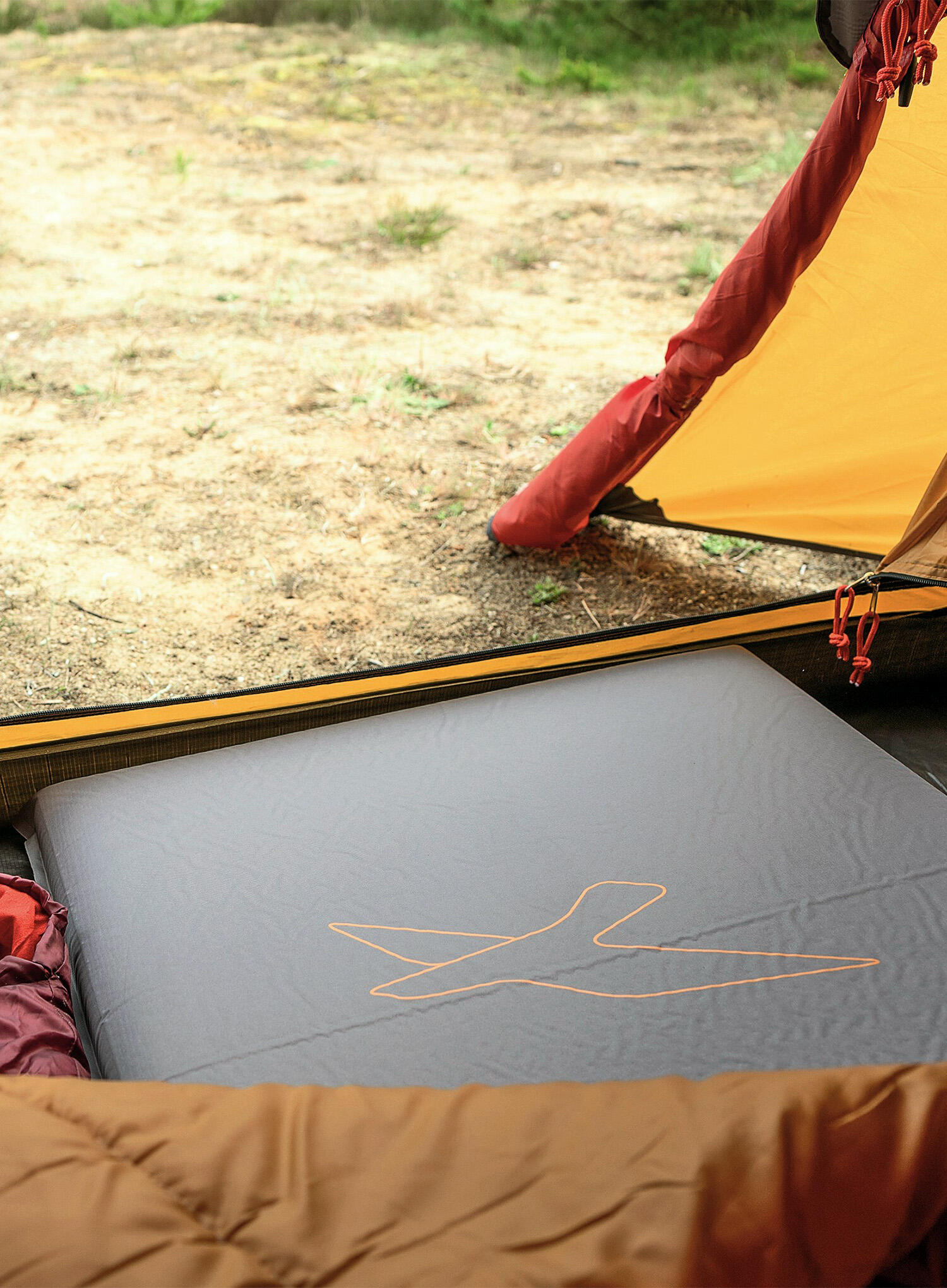 Mata samopompująca Easy Camp Siesta Mat Single 1.5 cm - grey 3/7