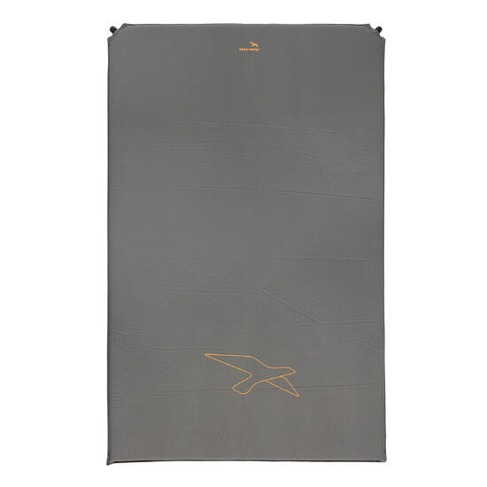 Mata samopompująca Easy Camp Siesta Mat Double 10.0 cm - grey