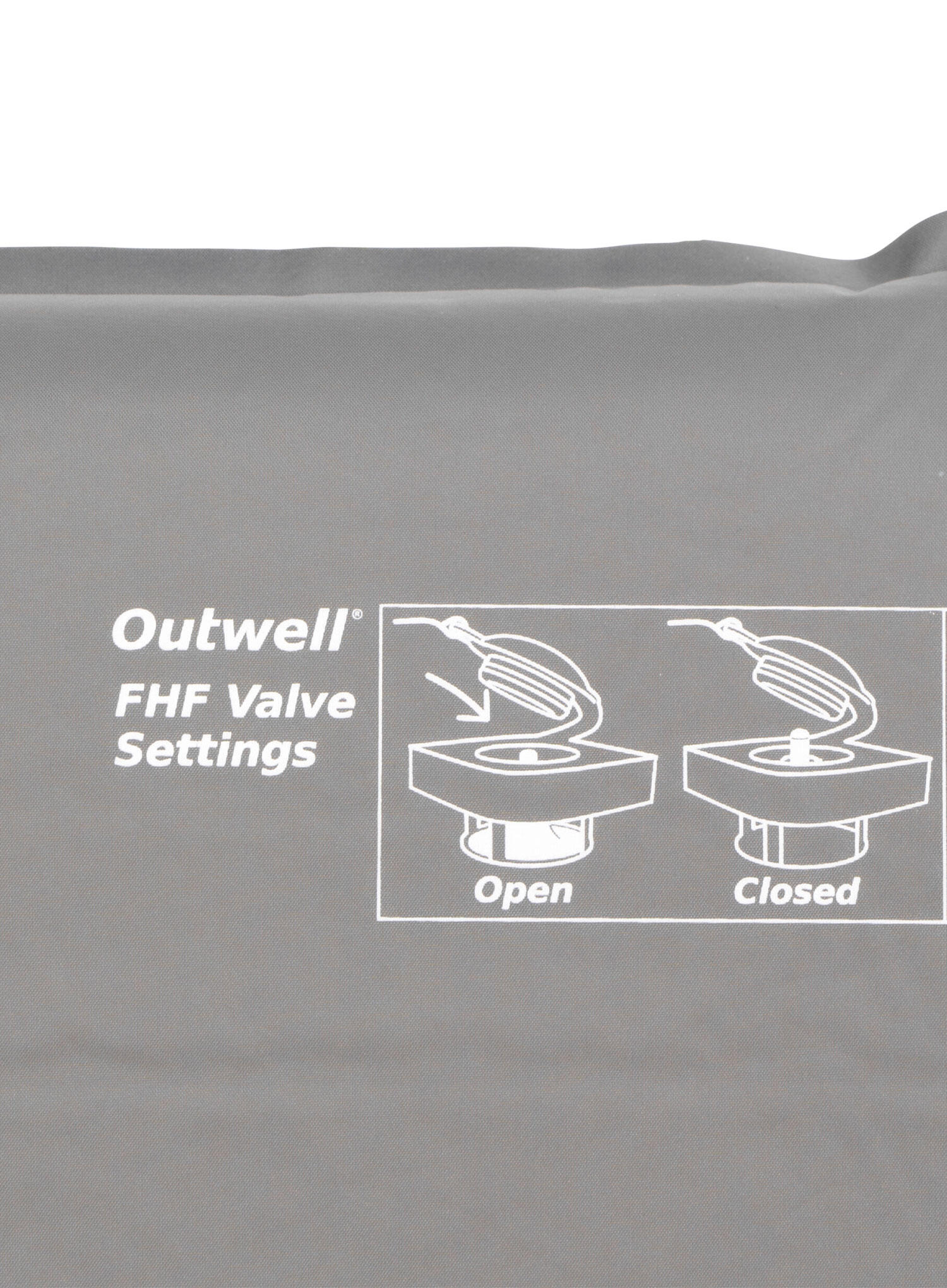 Mata turystyczna Outwell Sleepin Double 5.0 cm - black/grey 4/7