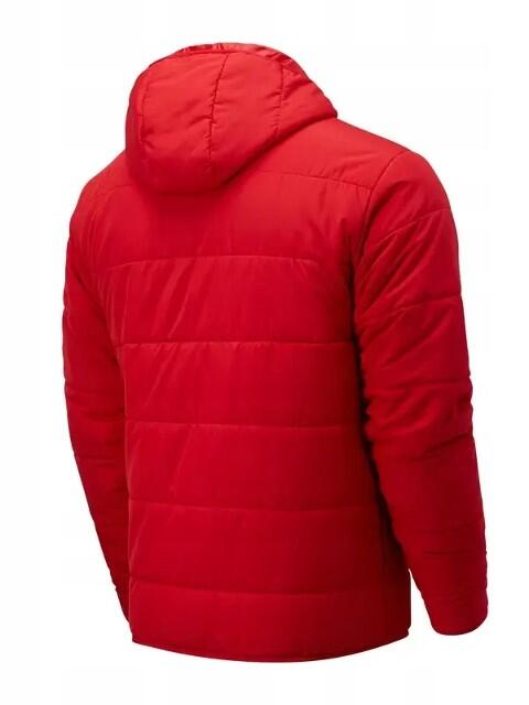 KURTKA męska NEW BALANCE z kapturem MJ13903TRE czerwona XXL 3/7