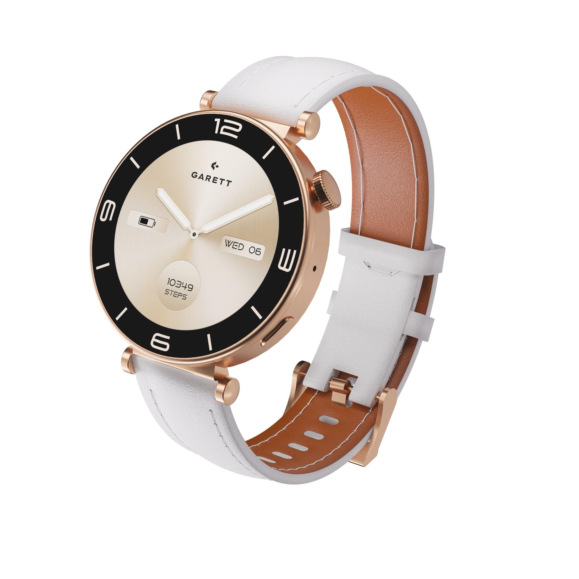 Smartwatch Garett Rose różowe złoto stalowy 6/7