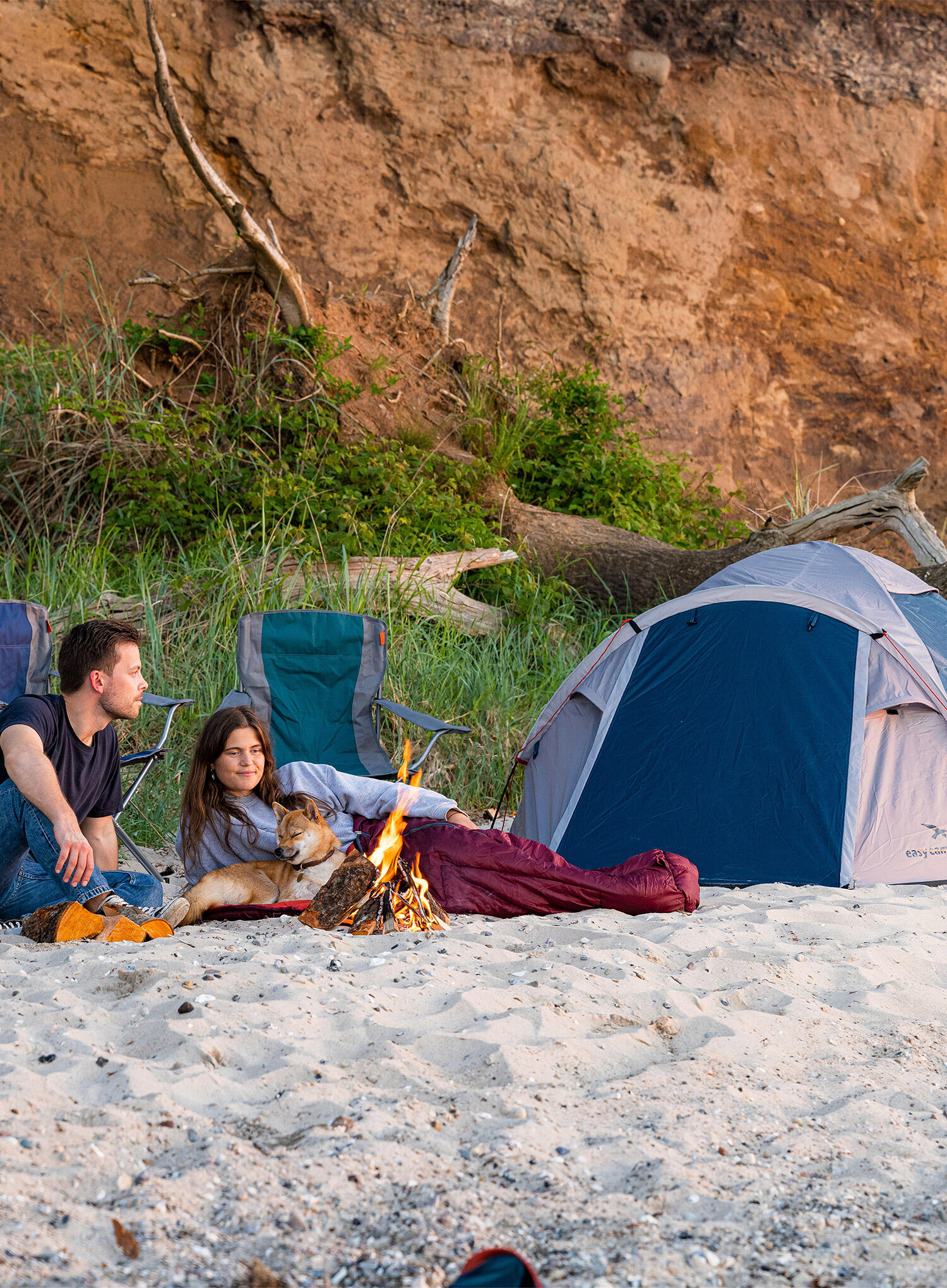 Tente de camping Easy Camp Quasar 300 Bleu 5/7