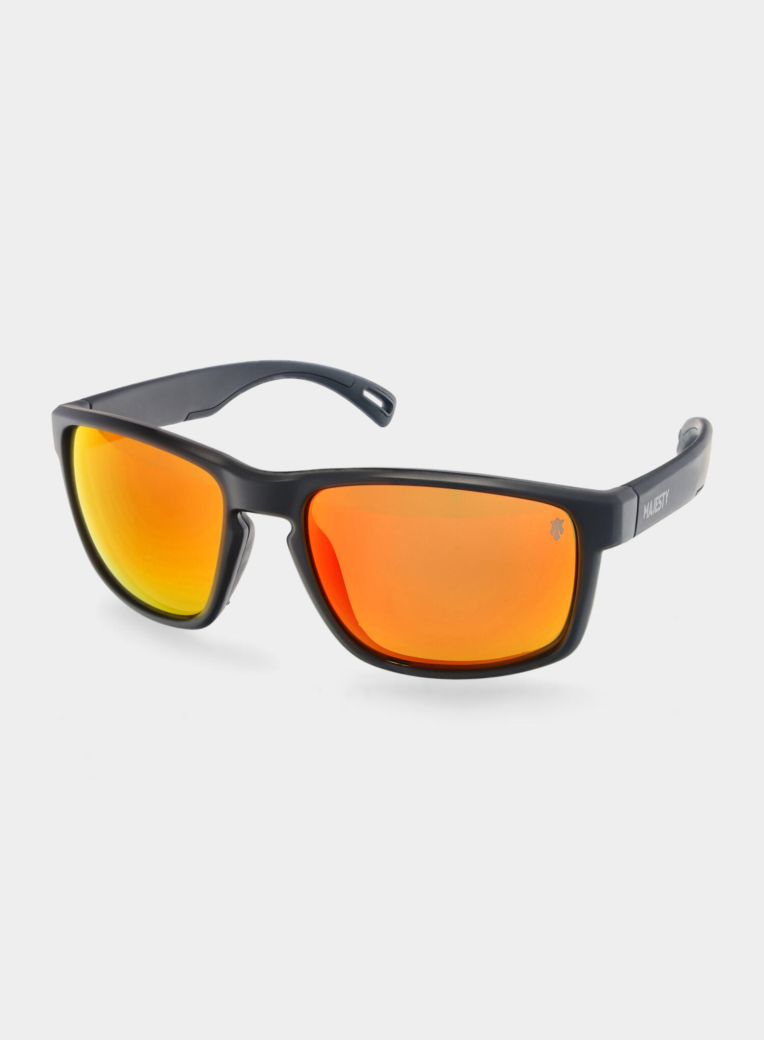 Okulary przeciwsłoneczne MAJESTY Vertex black / polarised red ruby 6/7