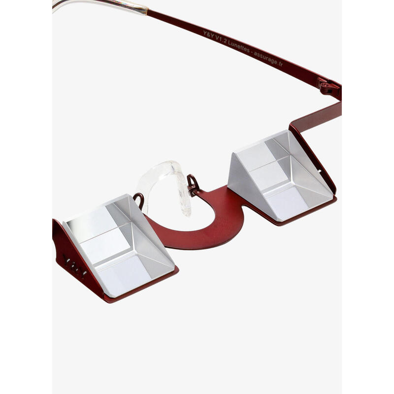 Okulary do asekuracji Y&Y Vertical Classic - bordeaux red