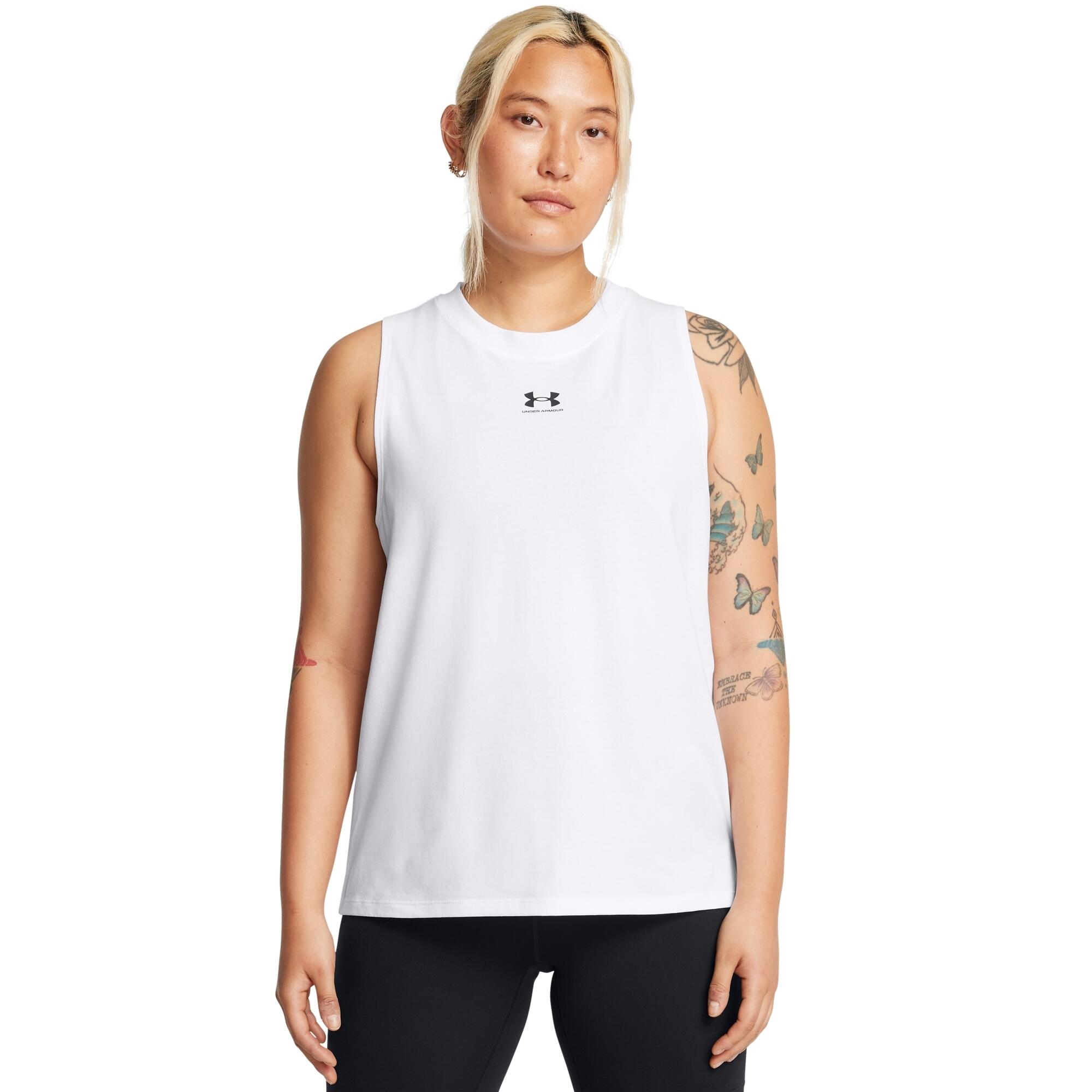 Dames tanktop Under Armour Rival 2/4