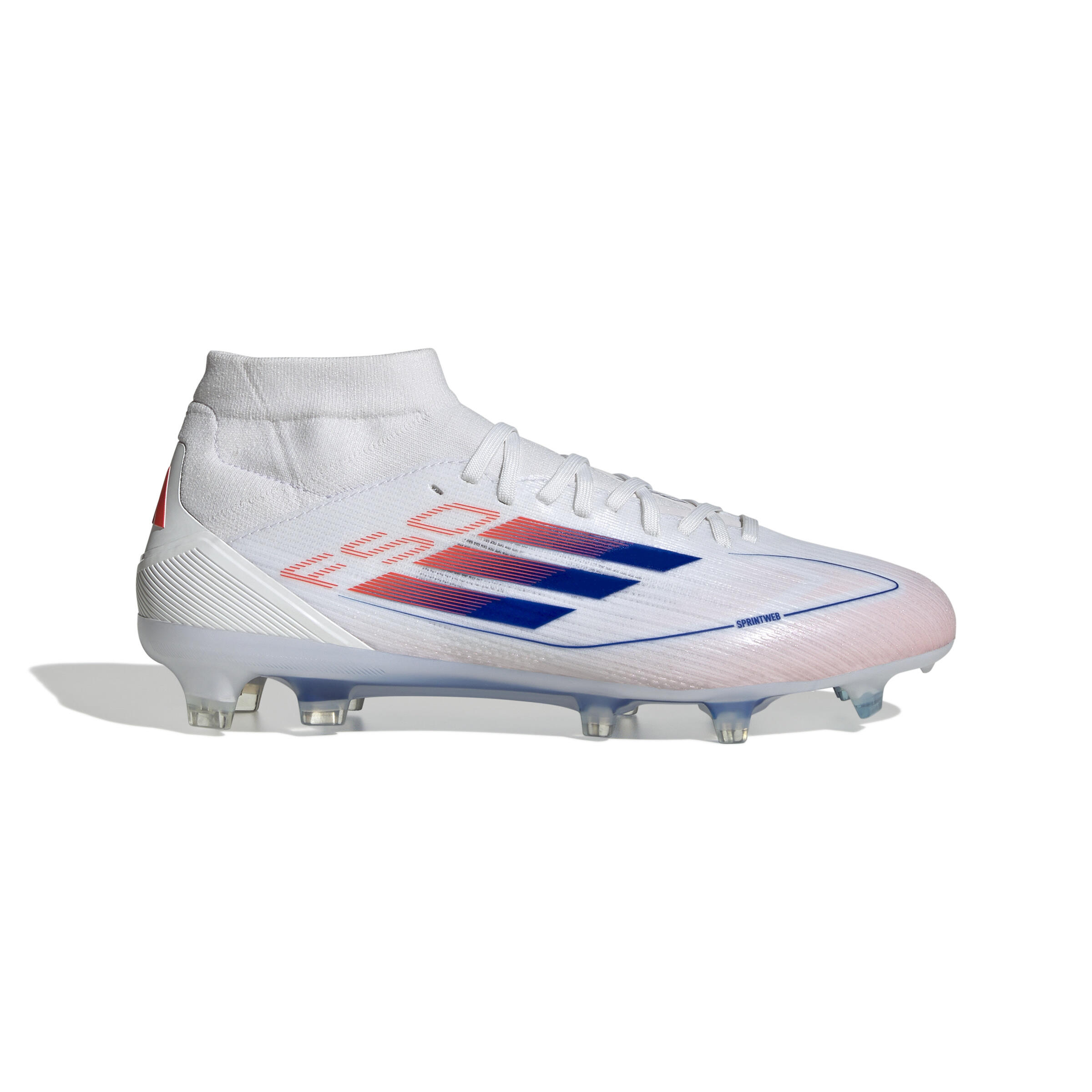 Adidas - Chaussures De Football Femme Adidas F50 Pro Fg - Chaussures De Football - Blanc|bleu|rouge - 46 - Decathlon