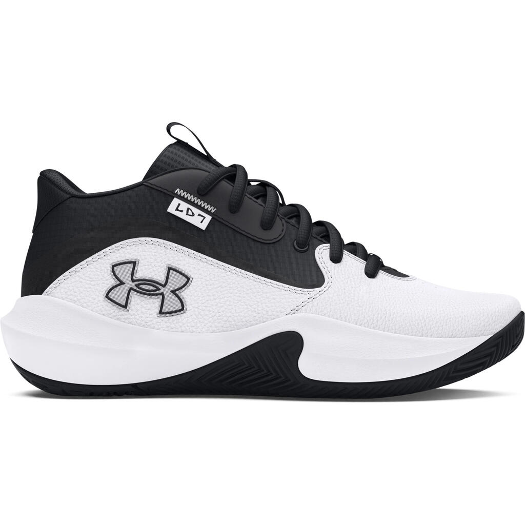 Basketball shoes Child Under Armour Lockdown 7 White