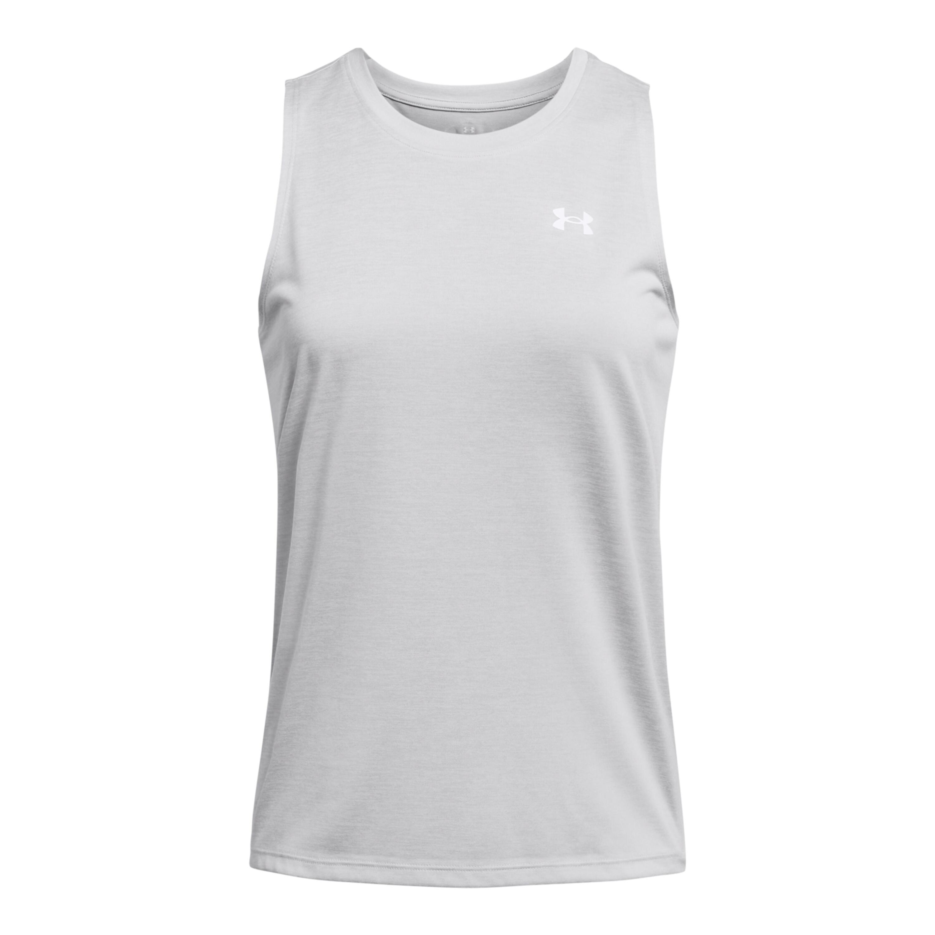 Under Armour - Débardeur Femme Under Armour Twist - Débardeur - Blanc|gris - 42 M/l - Decathlon