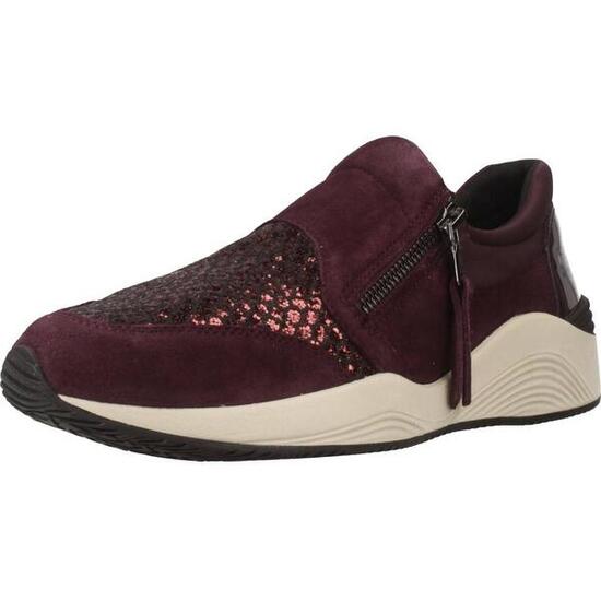 Sneakers Geox Modell D Omaya Farbe Burgunder
