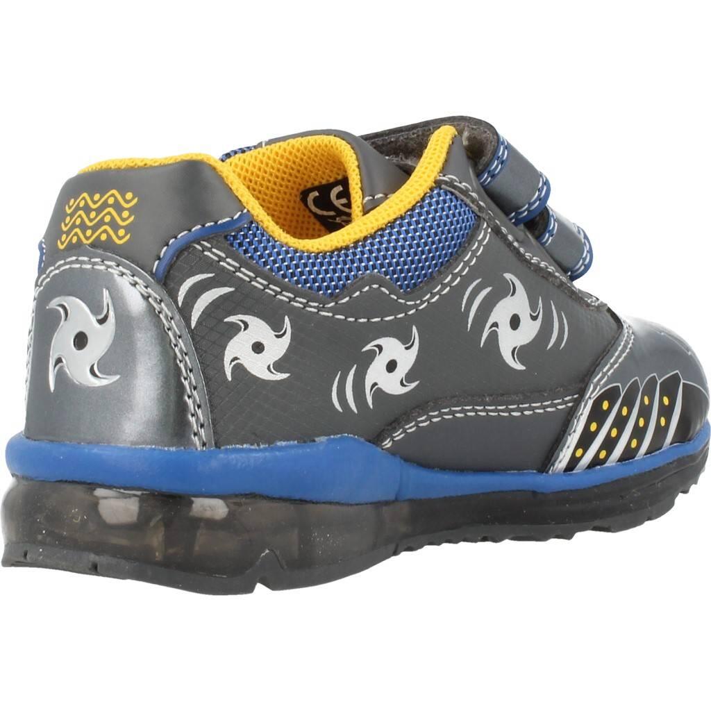 Scarpe Da Ginnastica Geox Modello B Todo B. C Con Luces Colore Grigio 3/5