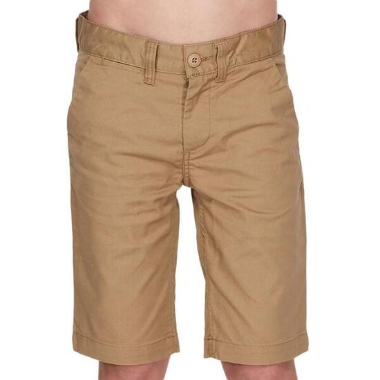 Bermuda Beige Foncé Garçon Dc shoes Worker Straight
