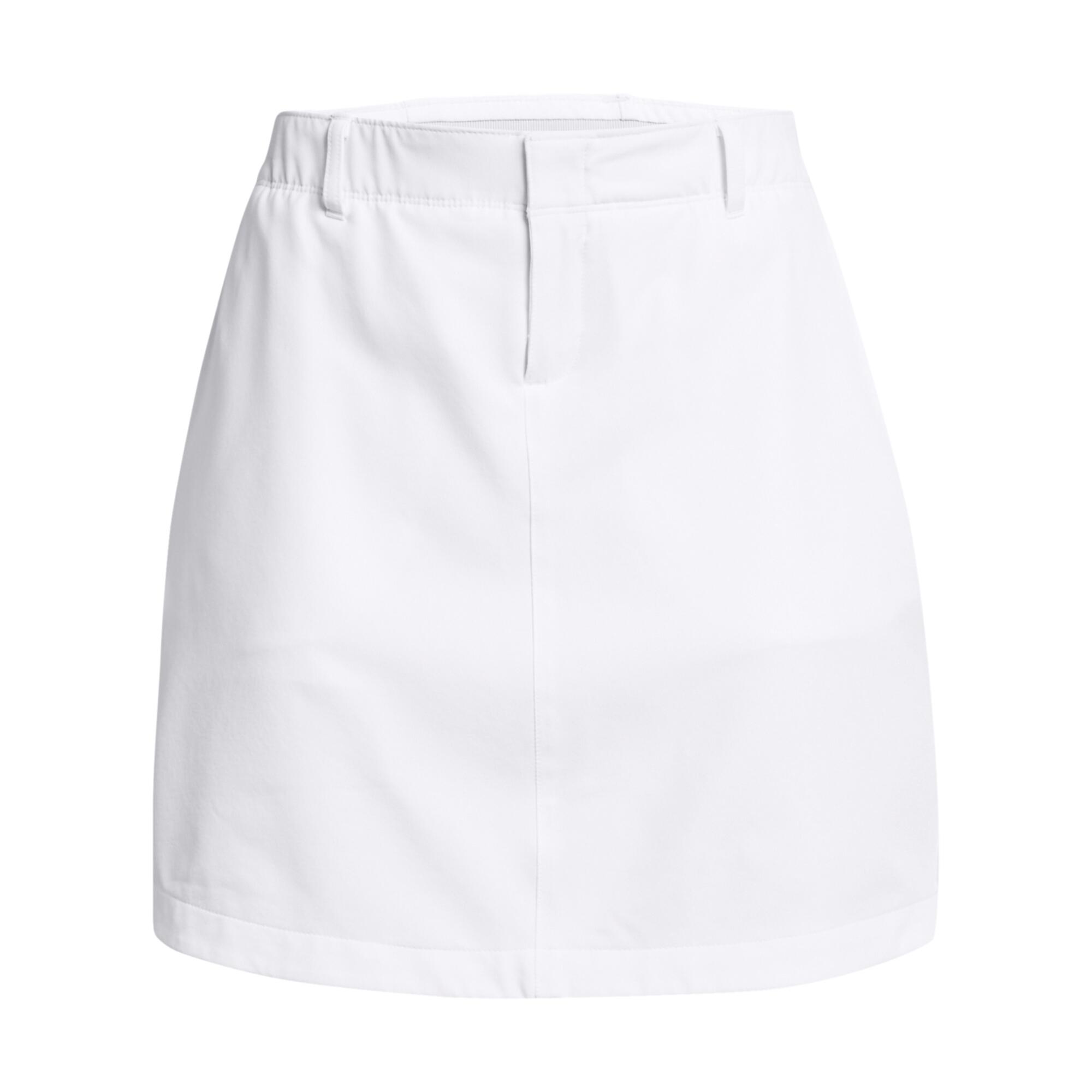 Under Armour - Jupe-short Femme Under Armour Drive Woven - Jupe Short - Blanc|gris - 36 Xs - Decathlon