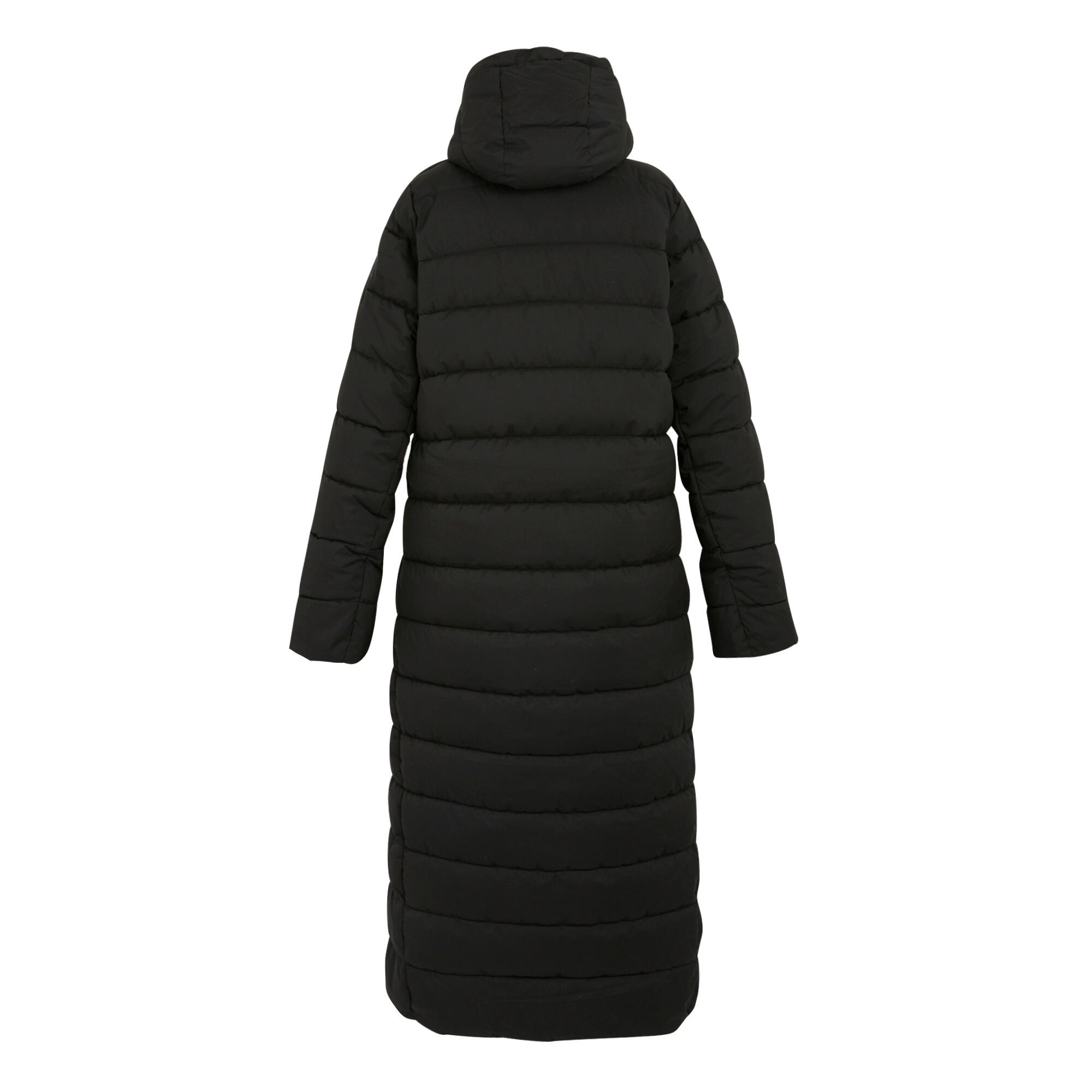 Womens/Ladies Elender Baffled Hooded Jacket (Black) 2/4
