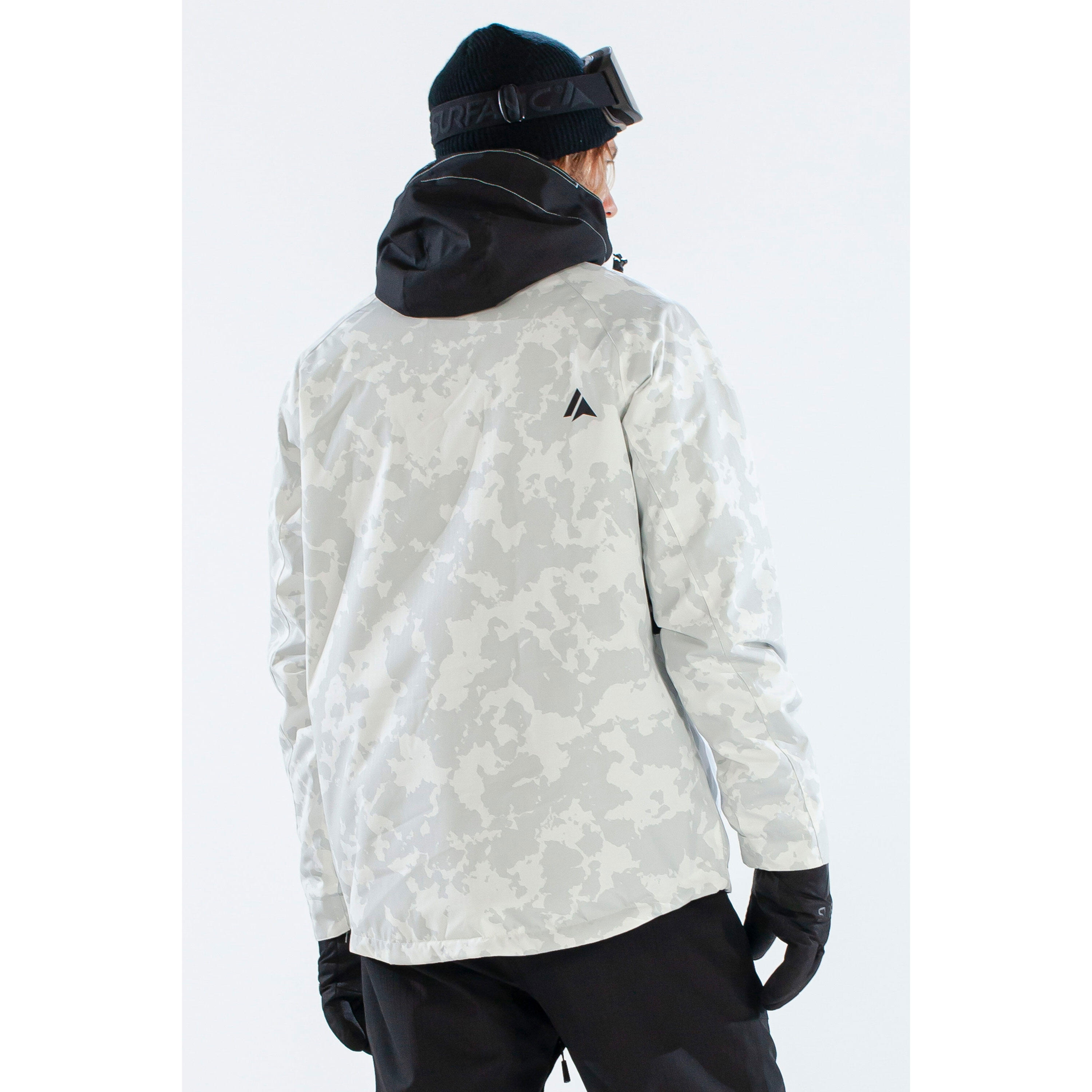 Orion Map Ski Jacket White 3/7