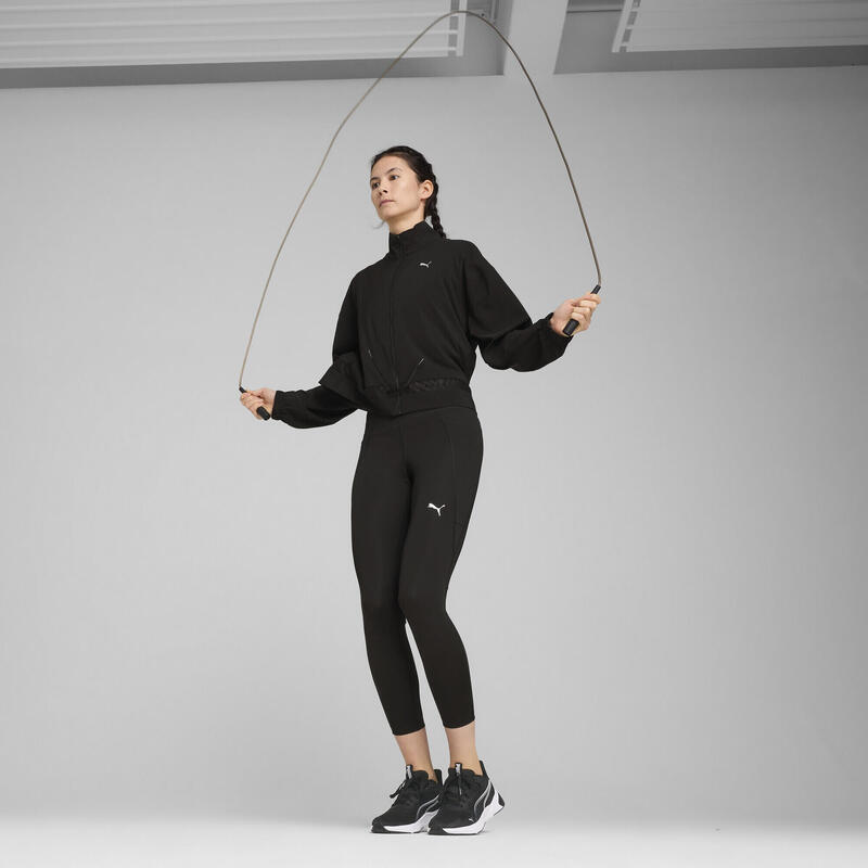 LACE Woven Jacket Women PUMA Black