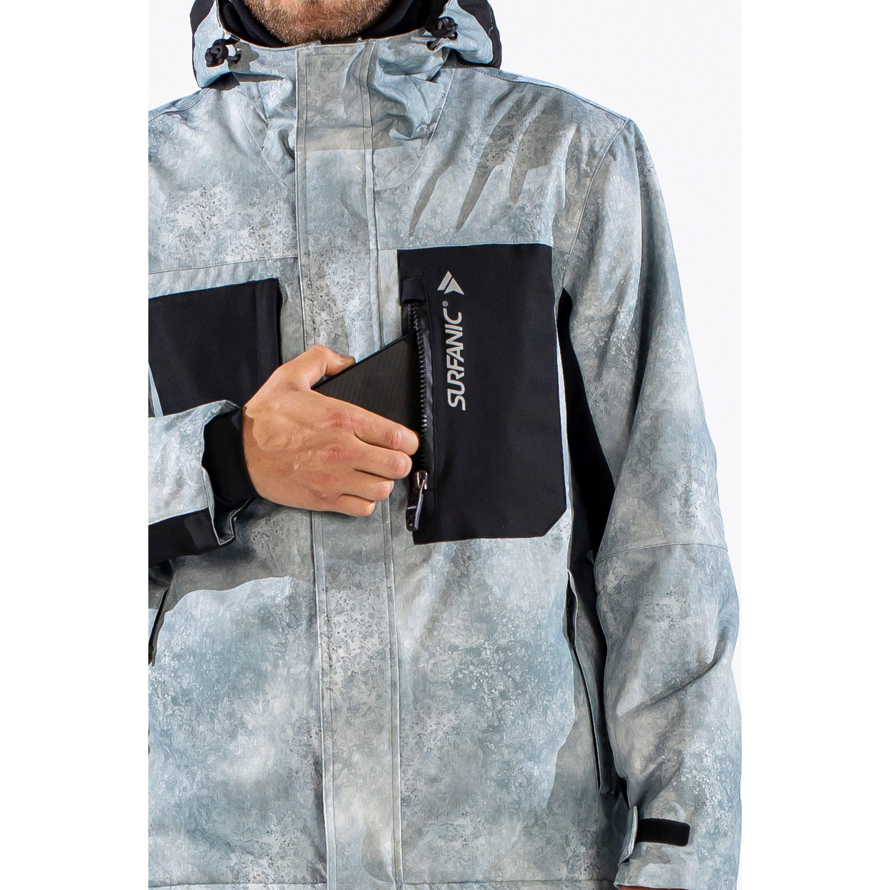 Avalanche Concrete Mens Jacket Grey 4/7