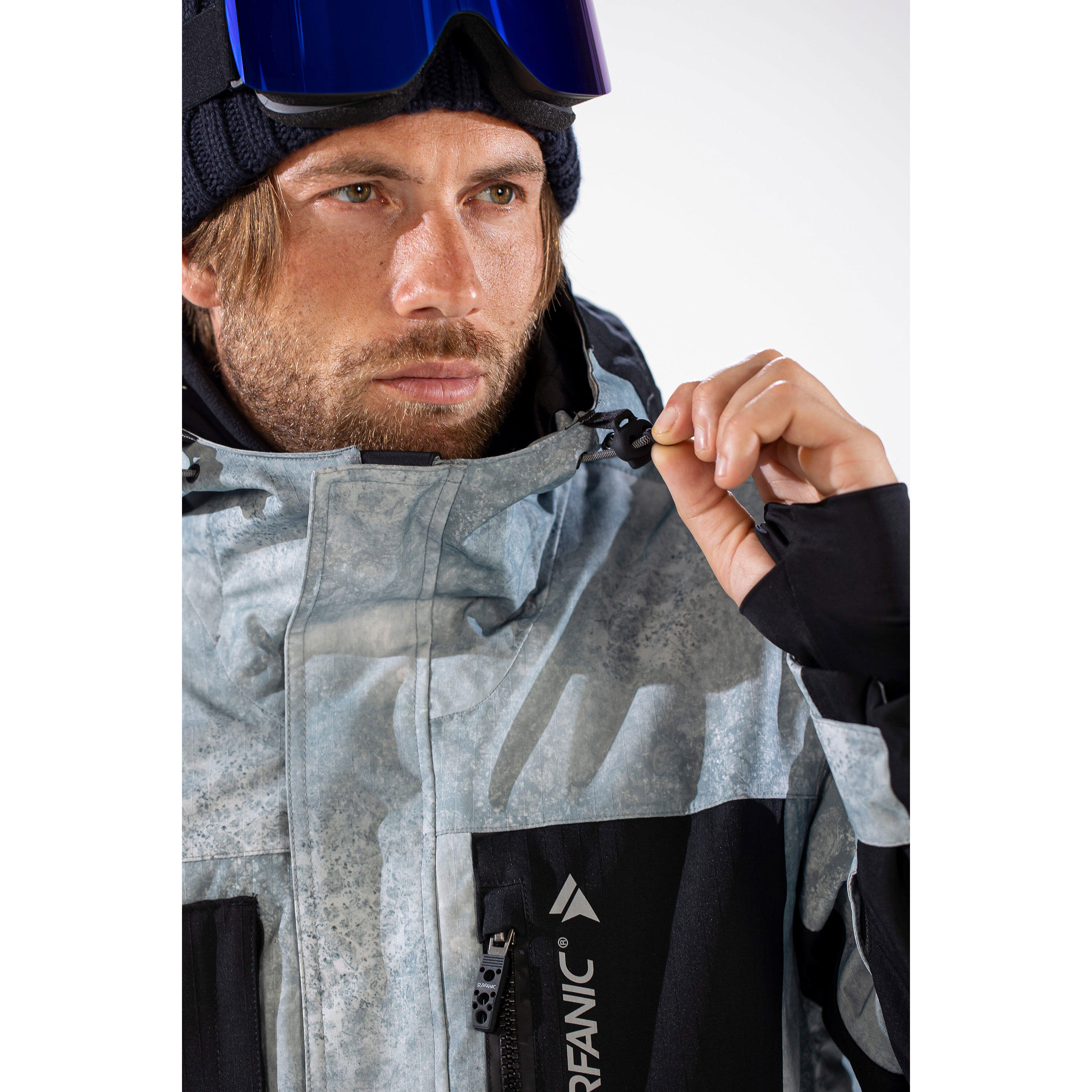 Avalanche Concrete Mens Jacket Grey 7/7
