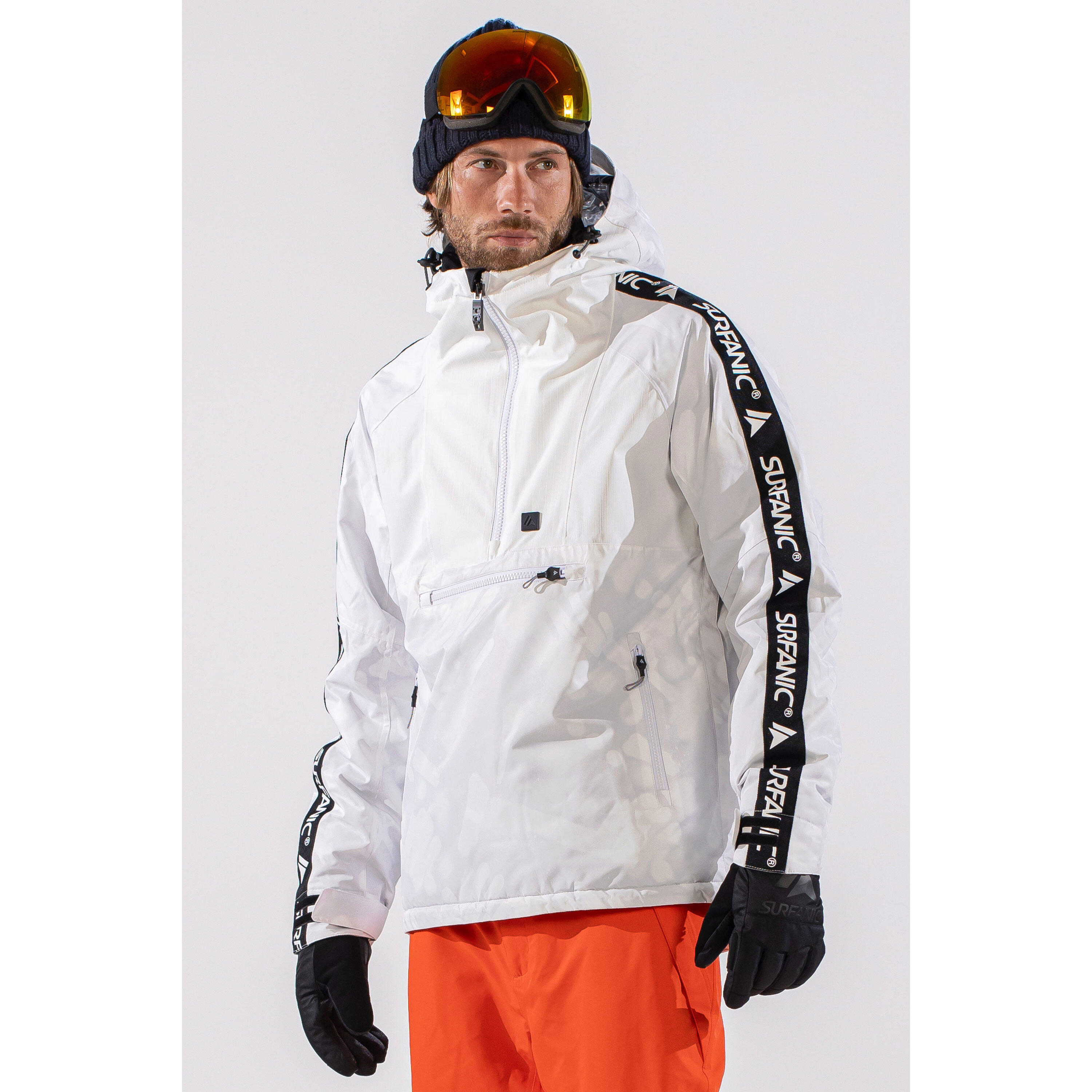 SURFANIC Lowride Vandal Ski Jacket  White