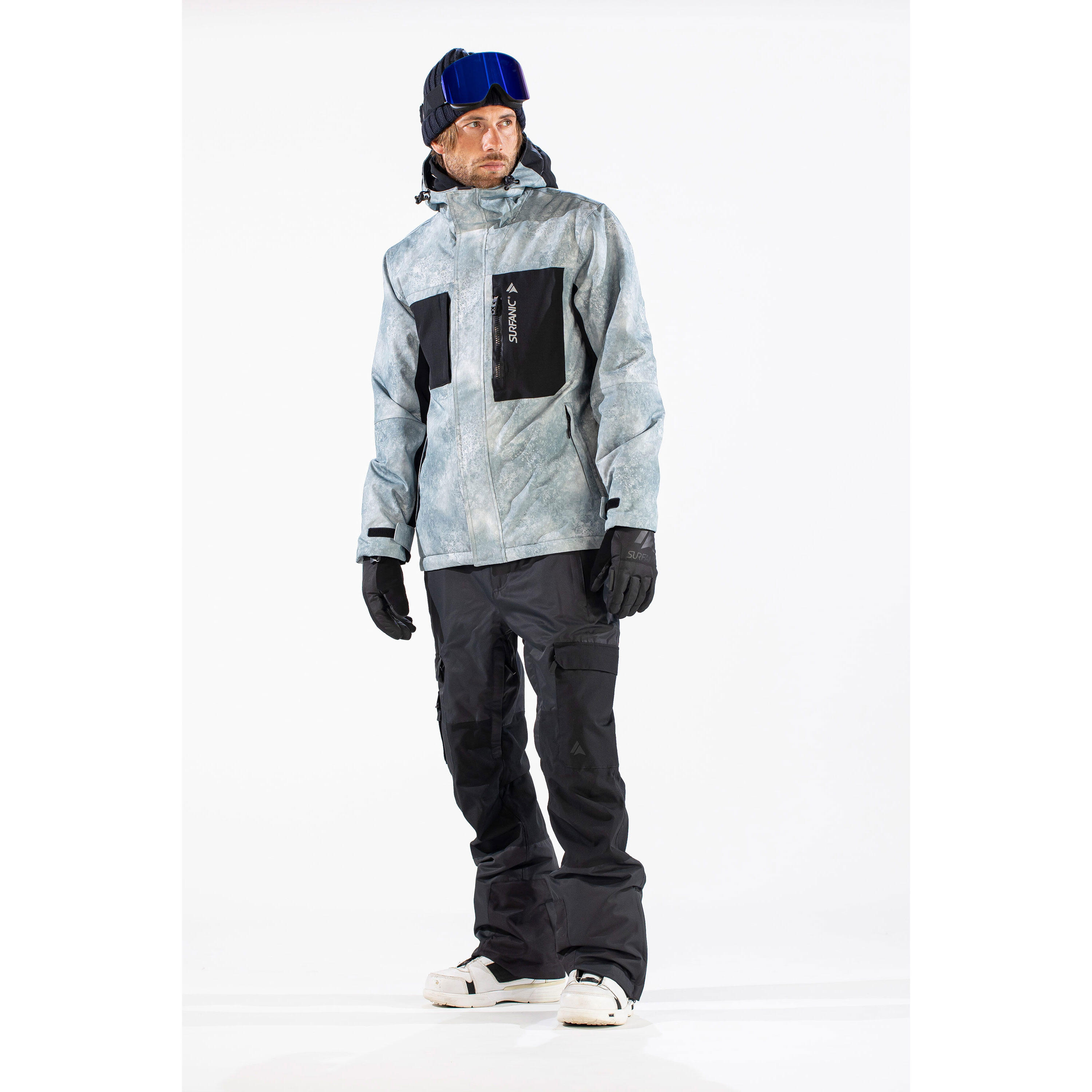Avalanche Concrete Mens Jacket Grey 2/7