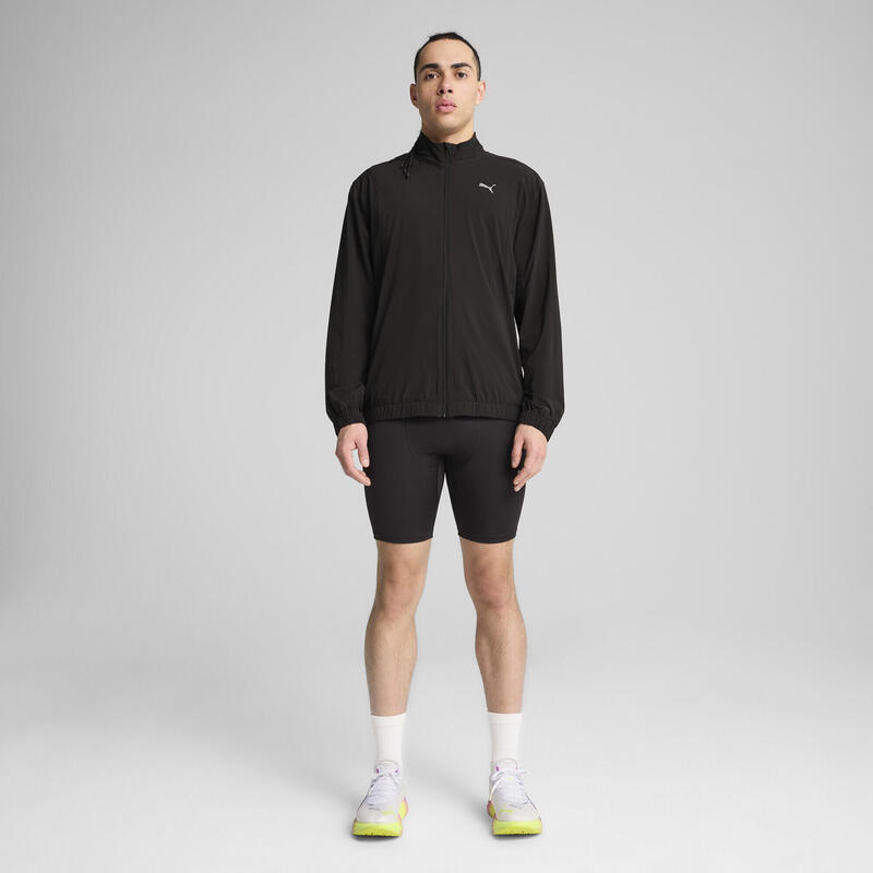 Geacă bărbați impermeabilă, buzunar lateral Velocity, negru PUMA Black