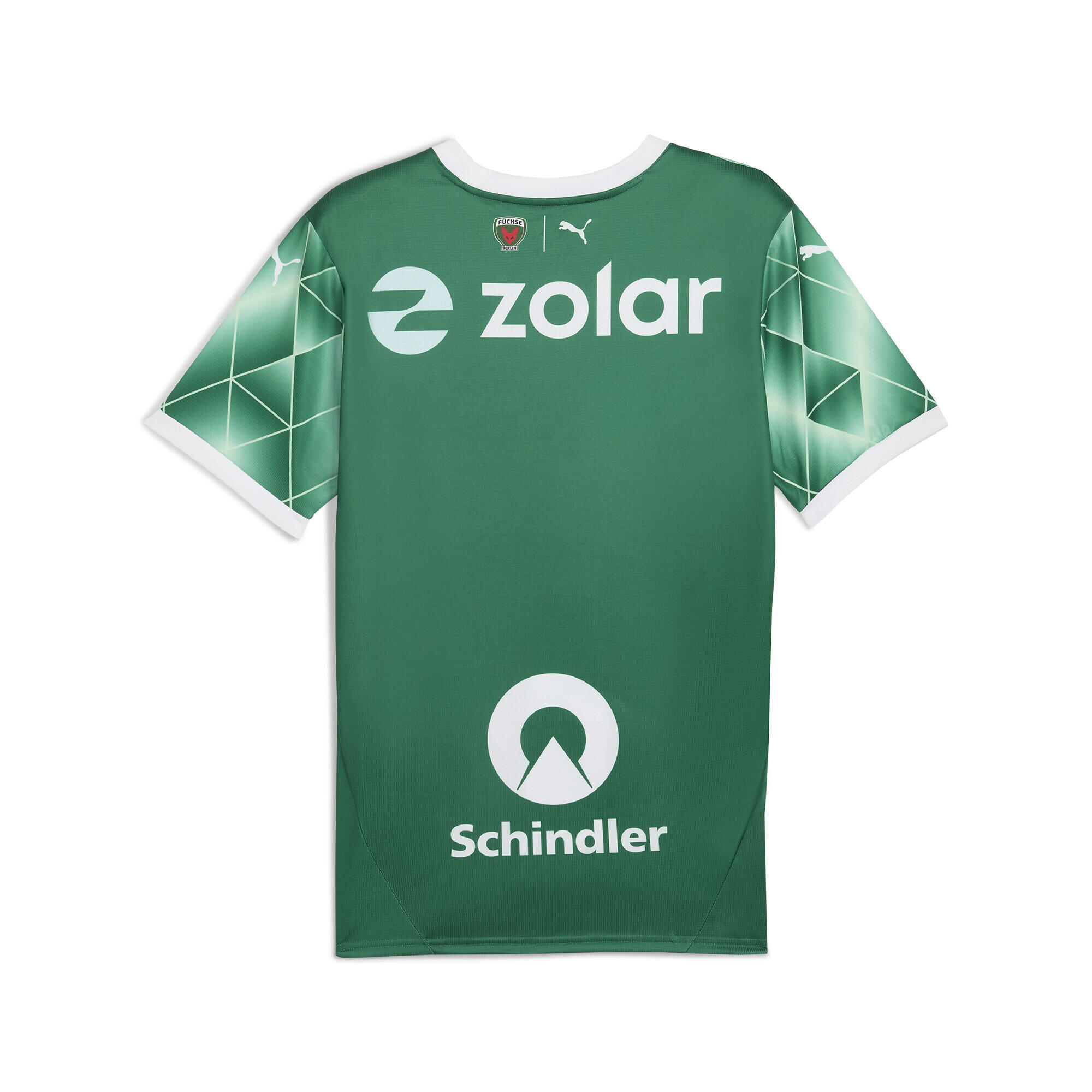 Füchse Berlin 24/25 Heimtrikot Herren PUMA Power Green Fresh Mint 4/4