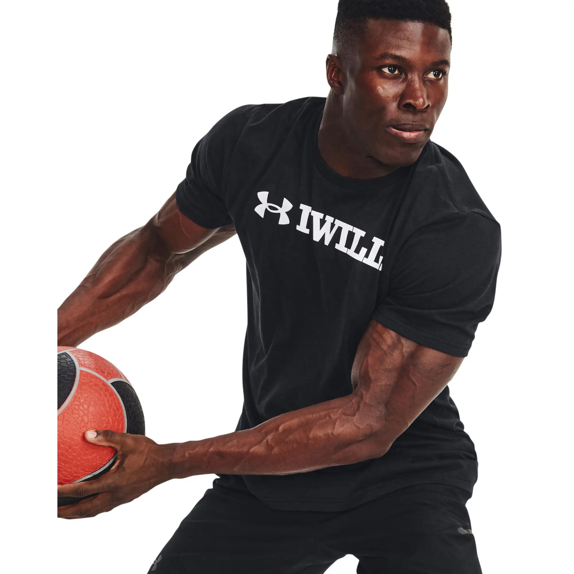 Maglietta Uomo Under Armour I Will Nero 4/7